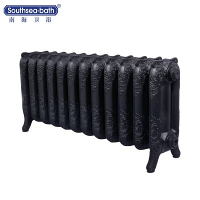 468mm Primer Finished Retro Cast Iron Radiator For Central Heating