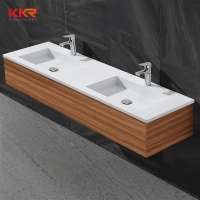 KKR Wash Basin 5 Years After Sales Service Modified Acrylic Solid Surface Countertop Bathroom Basins