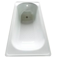 hotel normal simple rectangle cheap porcelain steel bathtub